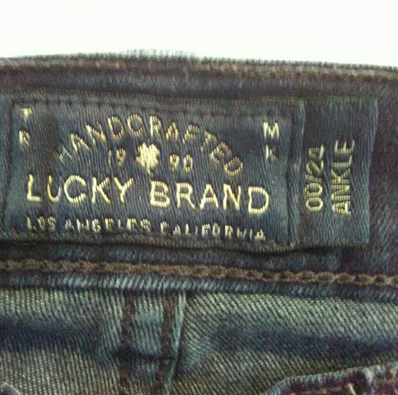 💕EUC Lucky Brand Brooke ankle Skinny Jeans - Picture 8 of 8